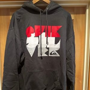 Quicksilver Men’s Large Gray Hoodie